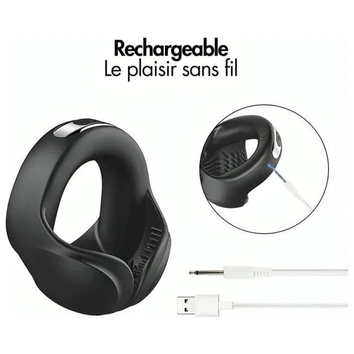 Anneaux d'érection vibrant pour testicule - Secwell - Penis Ball Ring Secwell Sensations plus