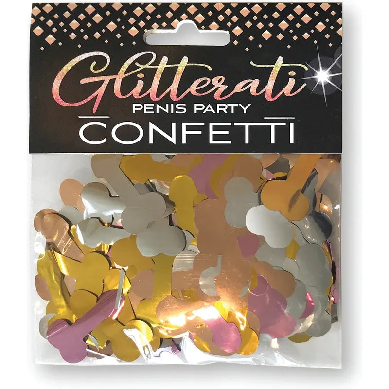 Bachelorette - Glitterati - Penis Party Confetti Ozzé Créations Sensations plus