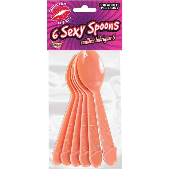 Bachelorette - Lot de 6 cuillères à pénis - Sexy Spoon Set Sensations Plus Sensations plus