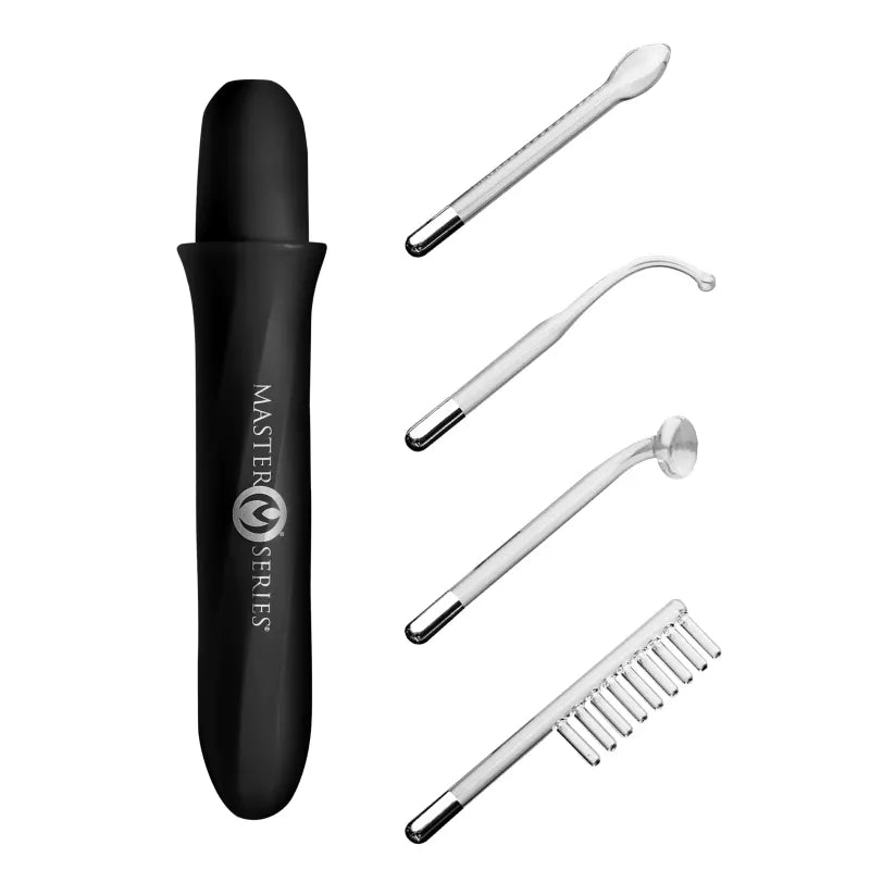 Baguette Violette E-Stim - Electrawand Rechargeable | 4 Électrodes Master Series Sensations plus
