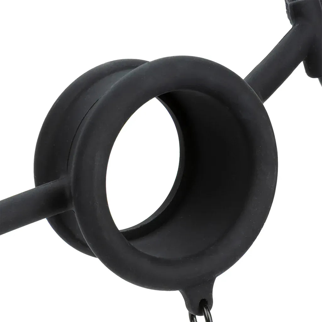 Bâillon avec Bouchon - Nocturnal Collection | Stopper Ajustable pour Jeux BDSM Intenses Calexotics Sensations plus