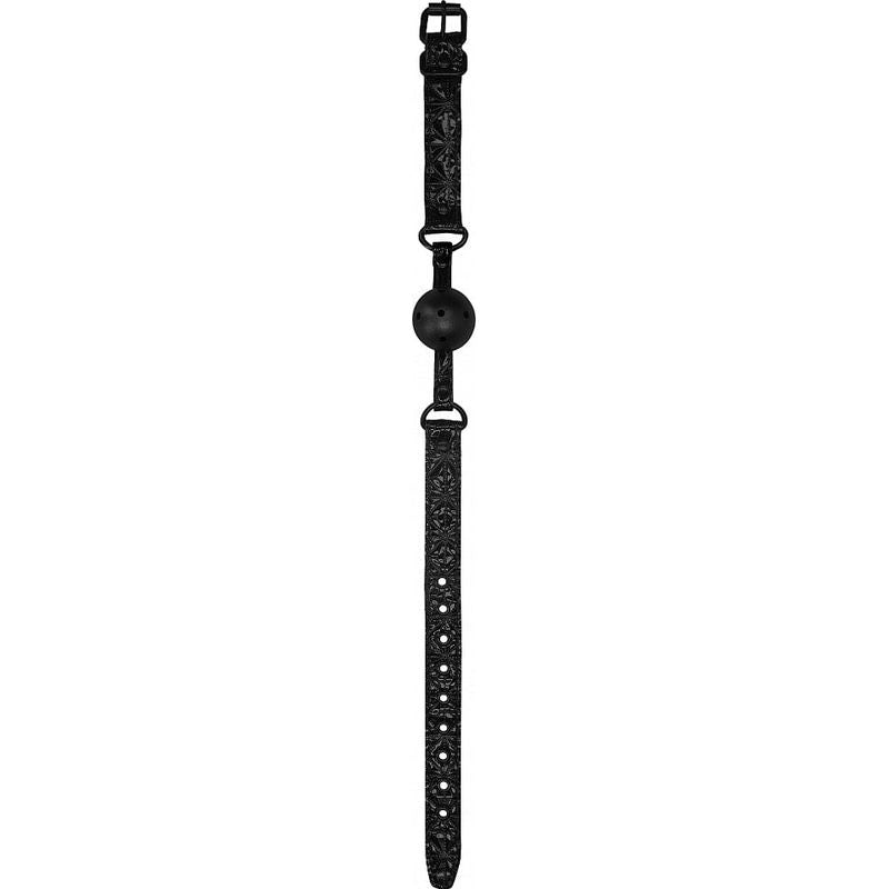 Bâillon-Boule de Luxe – Breathable Luxury Ball Gag | Luxe et soumission Ouch! Luxury Sensations plus