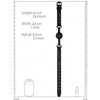 Bâillon-Boule de Luxe – Breathable Luxury Ball Gag | Luxe et soumission Ouch! Luxury Sensations plus