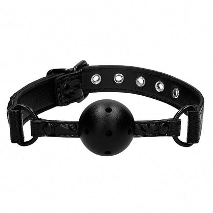 Bâillon-Boule de Luxe – Breathable Luxury Ball Gag | Luxe et soumission Ouch! Luxury Sensations plus