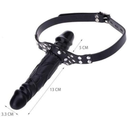 Bâillon Double avec Dildos Réalistes - FetishTentation | Sangle Réglable, Souple & Douce FetishTentation Sensations plus