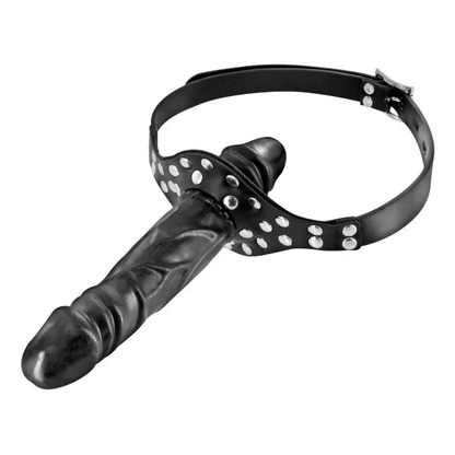 Bâillon Double avec Dildos Réalistes - FetishTentation | Sangle Réglable, Souple & Douce FetishTentation Sensations plus