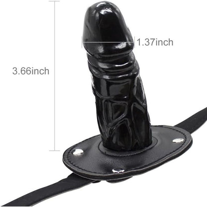 Bâillon Pénis de 9,5cm - FetishTentation | Mini Dildo Noir pour Jeux de BDSM & Soumission FetishTentation Sensations plus