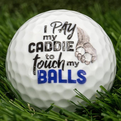 Balles de Golf Humoristiques - Balls Deep x3 | Farces & Cadeaux Originaux Hott Products Sensations plus