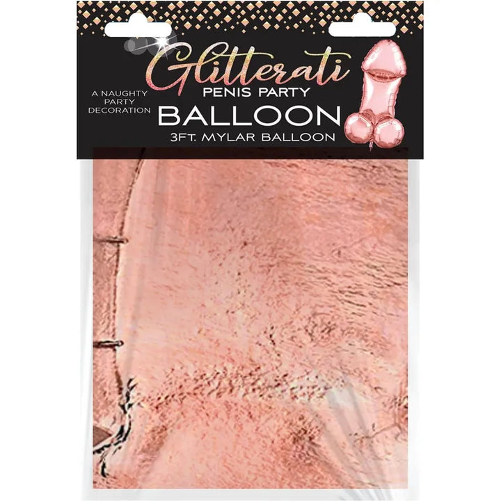 Ballon - Glitterati - 3ft Rose Gold Mylar Balloon Sensations Plus Sensations plus