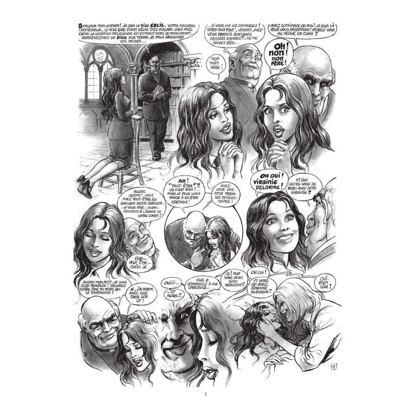 Bande Dessinée Érotique - Hilda Tome 4 | Le Final Sombre & Provocateur Editions france Sensations plus