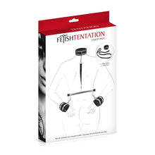 Barre de Soumission, Menottes, Collier & Laisse - FetishTentation | Ensemble BDSM Ajustable FetishTentation Sensations plus