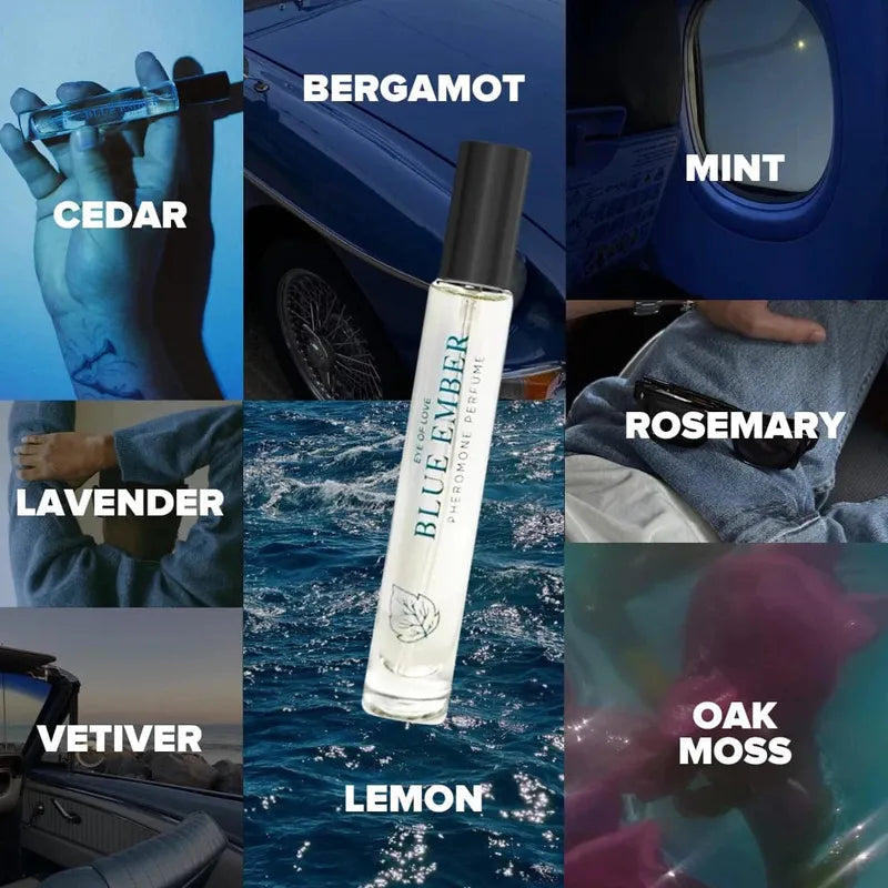 Bloom Male Indica - Blue Ember | Parfum aux phéromones pour homme Eye of Love Sensations plus