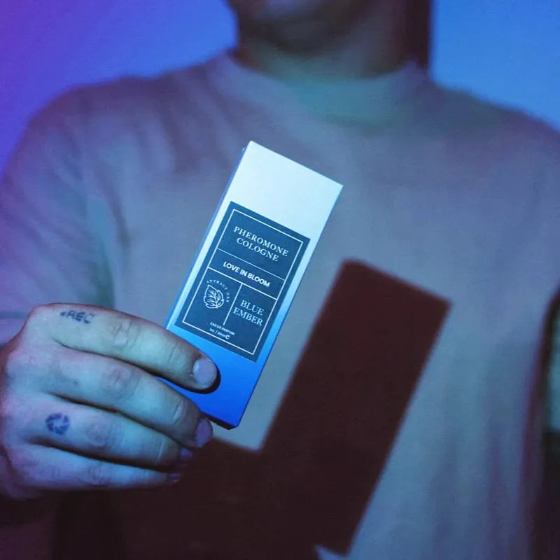 Bloom Male Indica - Blue Ember | Parfum aux phéromones pour homme Eye of Love Sensations plus
