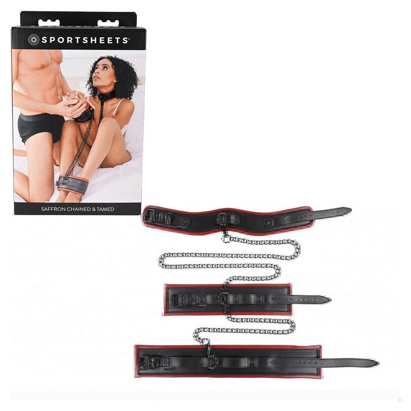 Bondage - Sportsheets - Saffron Chained & Tamed Sportsheets Sensations plus