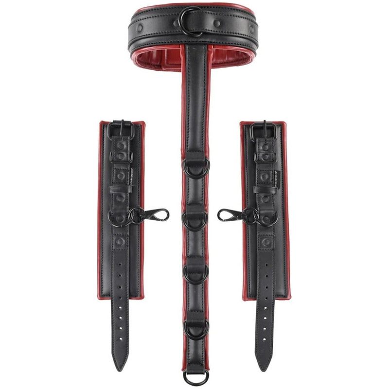 Bondage - Sportsheets - Saffron Neck & Wrist Restraints Sportsheets Sensations plus