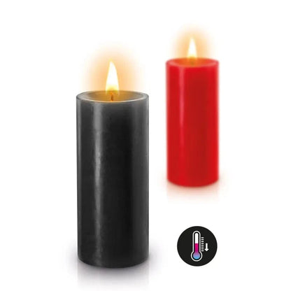 Bougie SM Basse Température – FetishTentation | Cire Tiède Rouge ou Noire pour Jeux BDSM FetishTentation Sensations plus