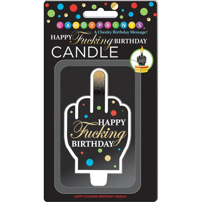 Bougies d'anniversaire – Happy Fucking Birthday | Humour & Fête Little Genie Sensations plus