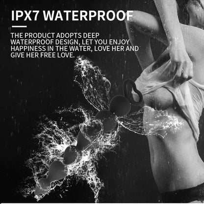 Boules Anal 17cm - Back Secret | Chapelet Anal de Six Boules Anal en Forme de Coeur Vivilo Sensations plus