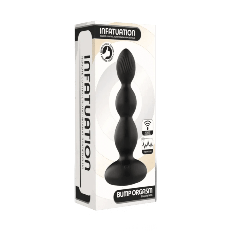 Boules Anal Vibrant a Distance - Infatuation | Vibration & Rotation 360° Sensations Plus Sensations plus