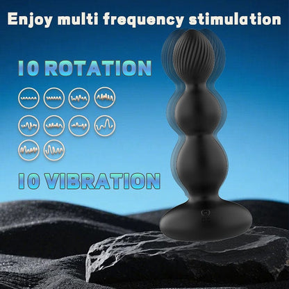 Boules Anal Vibrant a Distance - Infatuation | Vibration & Rotation 360° Sensations Plus Sensations plus