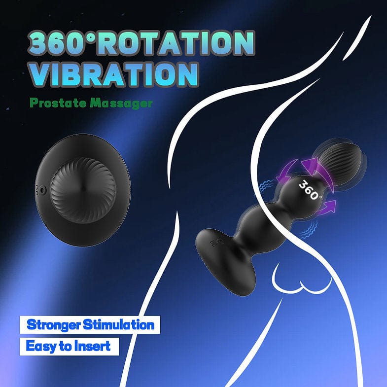 Boules Anal Vibrant a Distance - Infatuation | Vibration & Rotation 360° Sensations Plus Sensations plus
