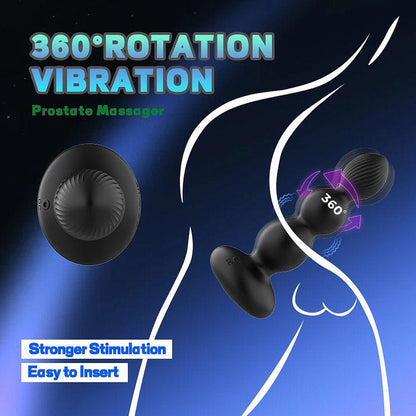 Boules Anal Vibrant a Distance - Infatuation | Vibration & Rotation 360° Sensations Plus Sensations plus