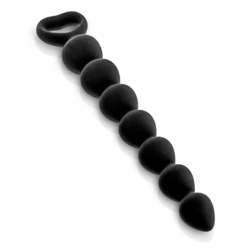 Boules anales en Silicone - Glamy Back Love 26.5 cm | Chapelet XL 7 Niveaux Glamy Sensations plus