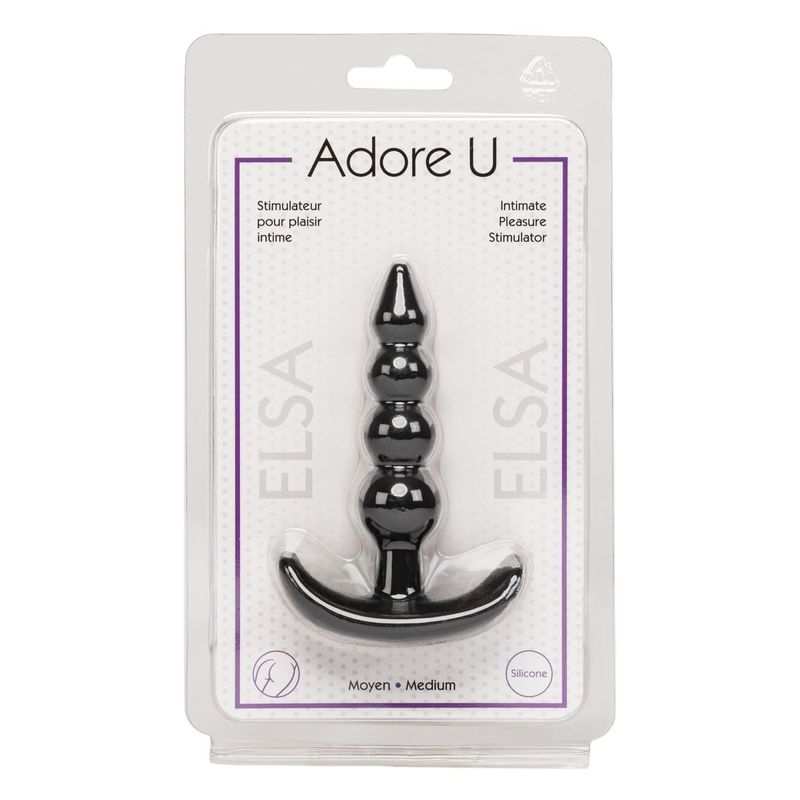 Boules Anales Graduelles en Silicone - Elsa  4 Formats | Adore U Anal Adore U - Anal Sensations plus