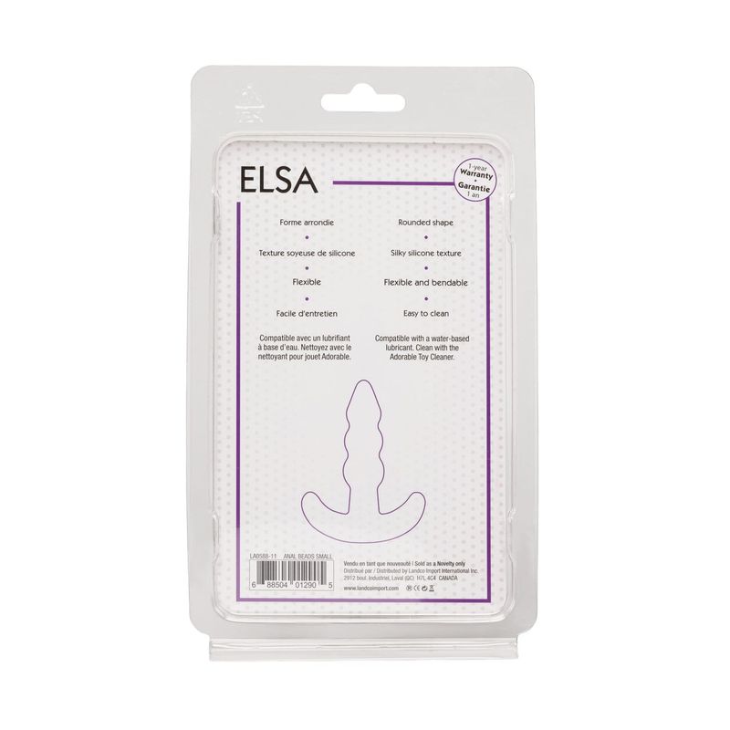 Boules Anales Graduelles en Silicone - Elsa  4 Formats | Adore U Anal Adore U - Anal Sensations plus