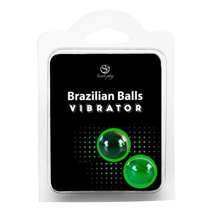 Boules de Massage Lubrifiante - Brazilian Balls Vibrator | Effet Vibration Secret Play Sensations plus