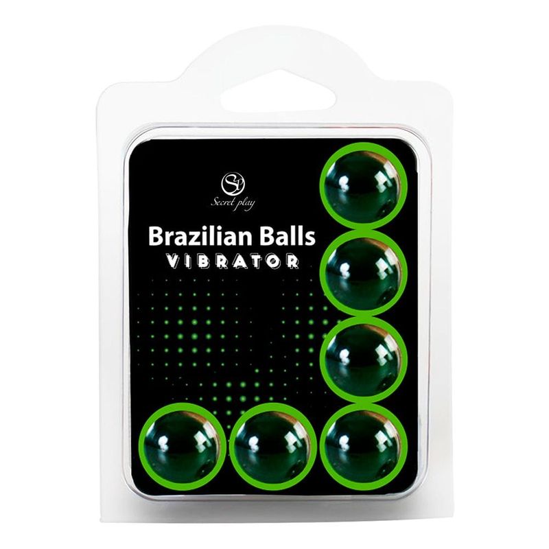 Boules de Massage Lubrifiante - Brazilian Balls Vibrator | Effet Vibration Secret Play Sensations plus