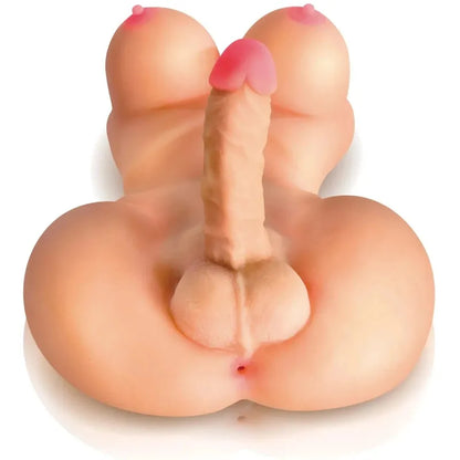 Buste Masturbateur Transsexuel - Lovely Trans | Seins Fermes, Pénis Flexible & Anus Real Body Sensations plus