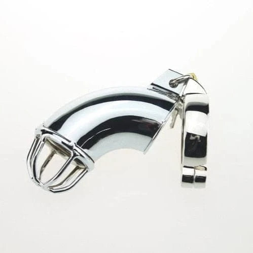 Cage de Chasteté - Deacon | Acier Chromé & Verrouillage Sécurisé kink Sensations plus