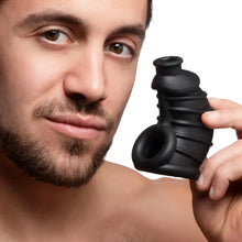 Cage de Chasteté en Silicone - Dark Chamber | Souple, Discrète & Confortable Master Series Sensations plus