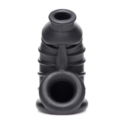 Cage de Chasteté en Silicone - Dark Chamber | Souple, Discrète & Confortable Master Series Sensations plus