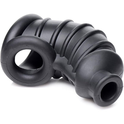 Cage de Chasteté en Silicone - Dark Chamber | Souple, Discrète & Confortable Master Series Sensations plus