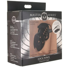 Cage de Chasteté - Master Series Lock down | Contrôle, Sécurité & Soumission Total Master Series Sensations plus