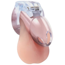 Cage de Chasteté Transparente - Lockmaster 3.5” | Cage à Pénis à Verrouillage Latéral Lockmaster Sensations plus