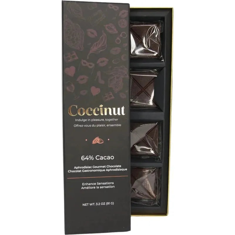 Chocolat Aphrodisiaque - Chocolat Coccinut | Naturel Haut de Gamme Coccinut Sensations plus