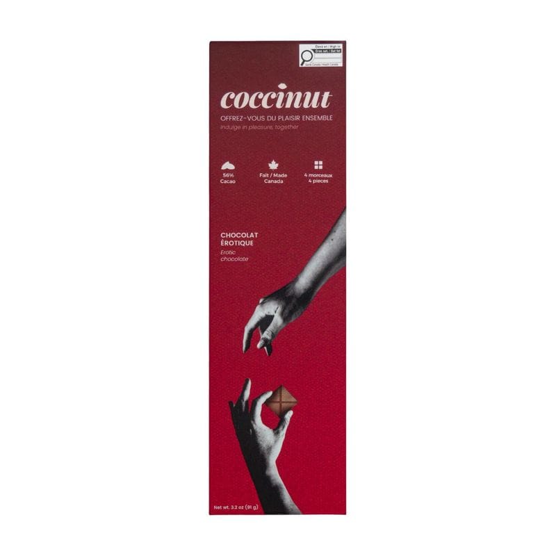 Chocolat Aphrodisiaque - Coccinut | Intensifie le Désir à Deux Coccinut Sensations plus