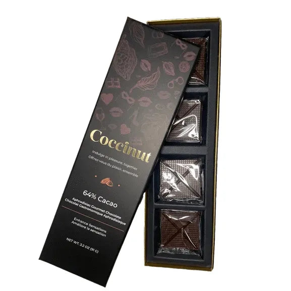 Chocolat Coccinut – Le Chocolat Aphrodisiaque Naturel Haut de Gamme Coccinut Sensations plus