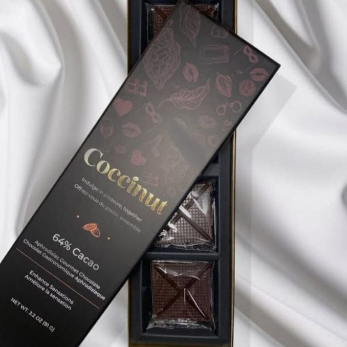 Chocolat Coccinut – Le Chocolat Aphrodisiaque Naturel Haut de Gamme Coccinut Sensations plus