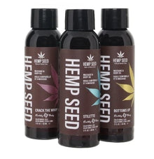 Coffret 3 Huiles de Massage - Hemp Seed Gift Set | Noël, Saint-Valentin & Moments Sensuels Earthly Body Sensations plus