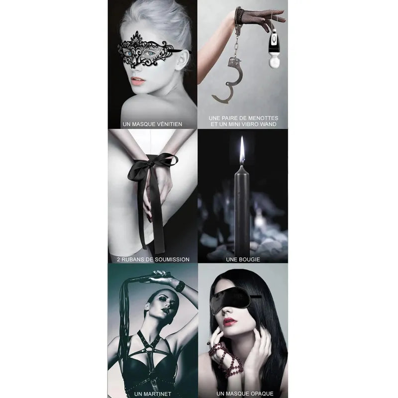 Coffret d’Initiation Fétichiste - Fetish Dream | Explorer le BDSM Soft en Couple Sweet Caress Sensations plus