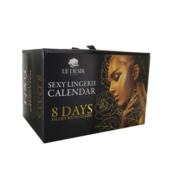 Coffret Surprises - Le Désir Sexy Lingerie Calendar | 8 Plaisirs Sensuels Régulier & Plus Le Désir Sensations plus