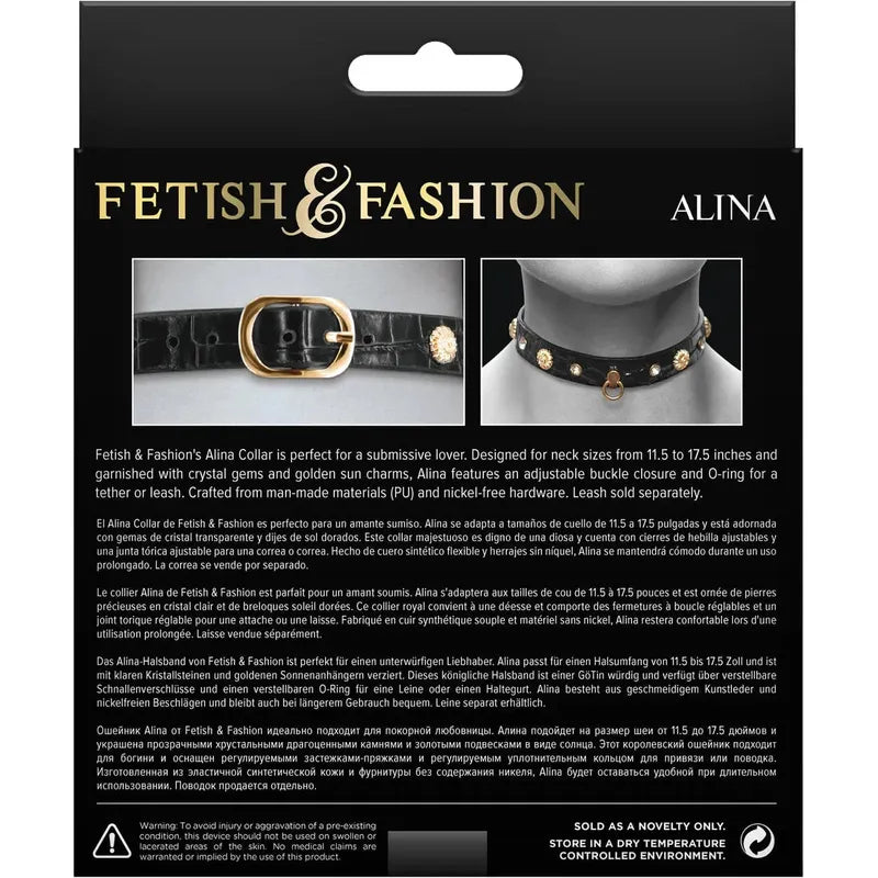 Collier avec pierres en cristal - Ns Novelties - Fetish & Fashion Alina NS Novelties Sensations plus