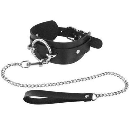 Collier d'Appartenance BDSM avec Laisse -  FetishTentation | Large, Ajustable & Sexy FetishTentation Sensations plus
