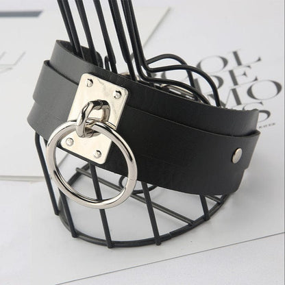 Collier d'Appartenance BDSM Large - FetishTentation | Avec anneau pour vos jeux BDSM FetishTentation Sensations plus