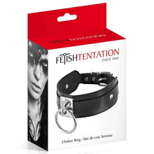 Collier d'Appartenance BDSM Large - FetishTentation | Avec anneau pour vos jeux BDSM FetishTentation Sensations plus