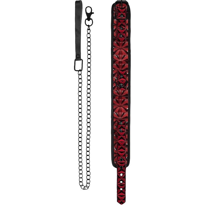 Collier de Luxe avec Laisse – Luxury Collar with Leash | Contrôle & Élégance Ouch! Luxury Sensations plus